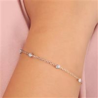 Bracciale Live Diamond Donna in Oro bianco Diamante LD02518 - LD02518